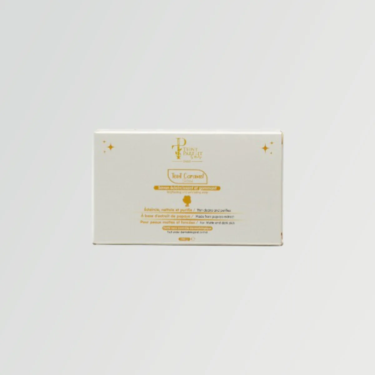 Lightening and Exfoliating Soap with Papaya Teint Caramel Satine - Caramel Complexion