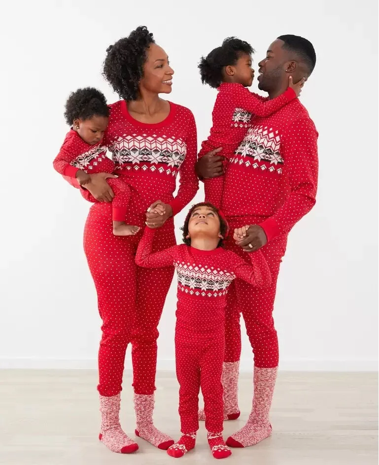 Matching Family Christmas Pajamas 2-Piece Pajama Set Sleepwear Outfit