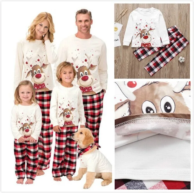 Christmas Pajamas Sets Holidays Family