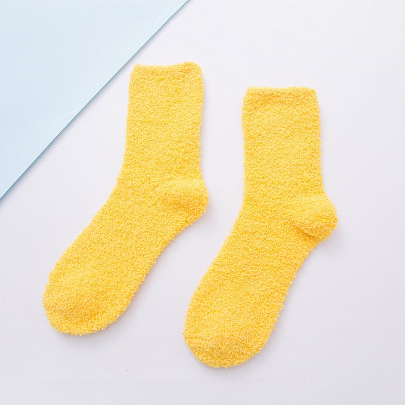 6 Pairs Fuzzy Socks #FSO
